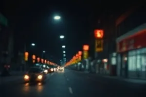 老式放映机在暗室内投出一束光，幕布上浮起胶片的颗粒质感