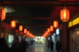 《窑火不熄》剧照：陶窑口窜出的火光映红半边土墙