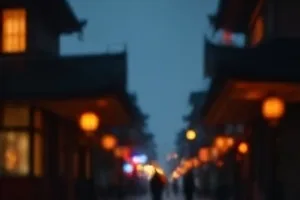 《井台边的歌》剧照：石砌井台边坐着一位老人，手里拿着一张旧歌词纸